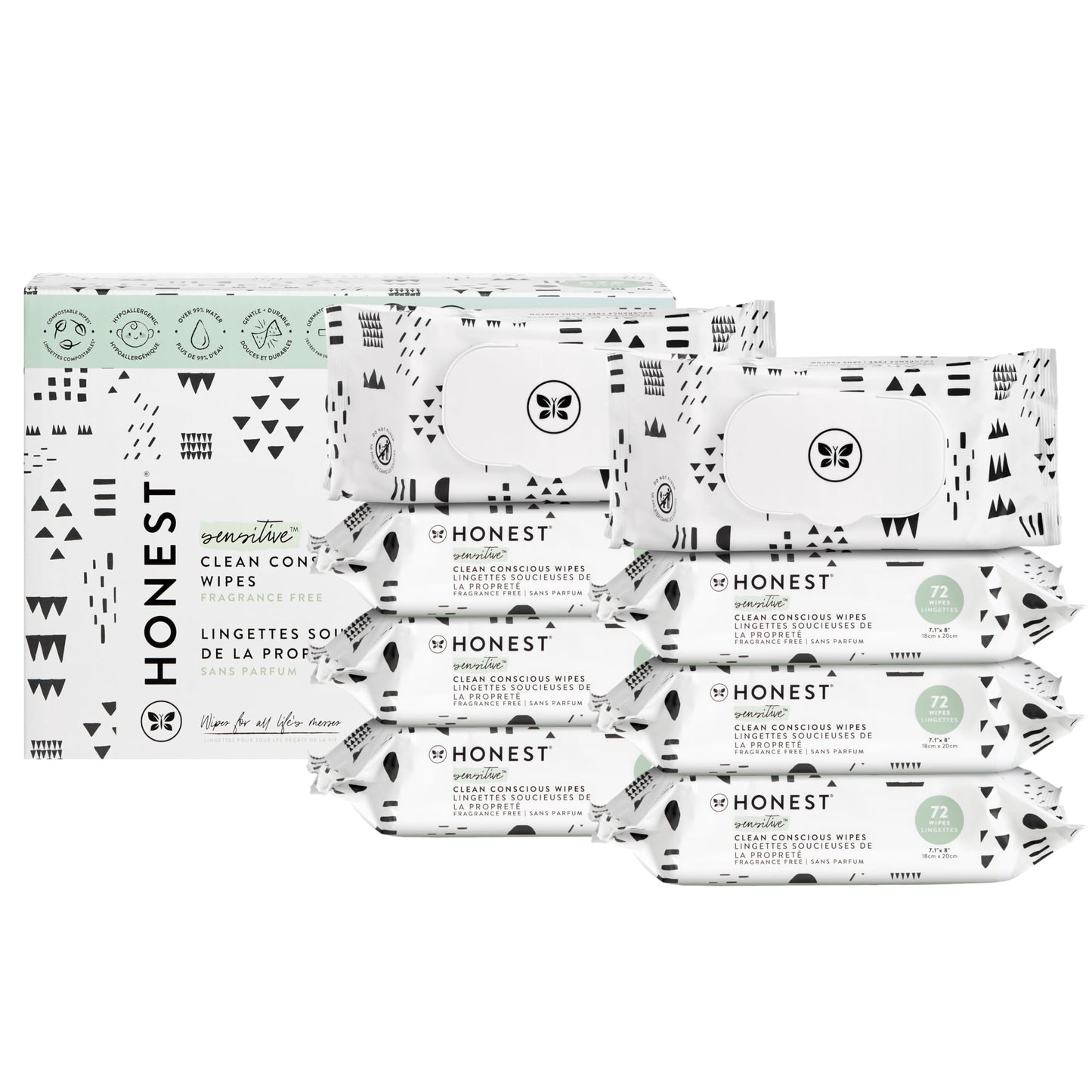 The Honest Company Water Wipes: Plastic-Free Plant Purity