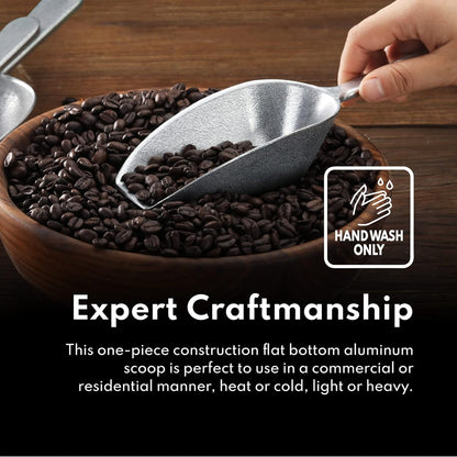 Plastic-Free One-Piece Cast Aluminum Scoop for Dry Goods – New Star