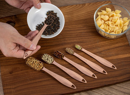 Microplastic-Free 18/8 Stainless Steel Measuring Cups & Spoons Set, 13-Piece