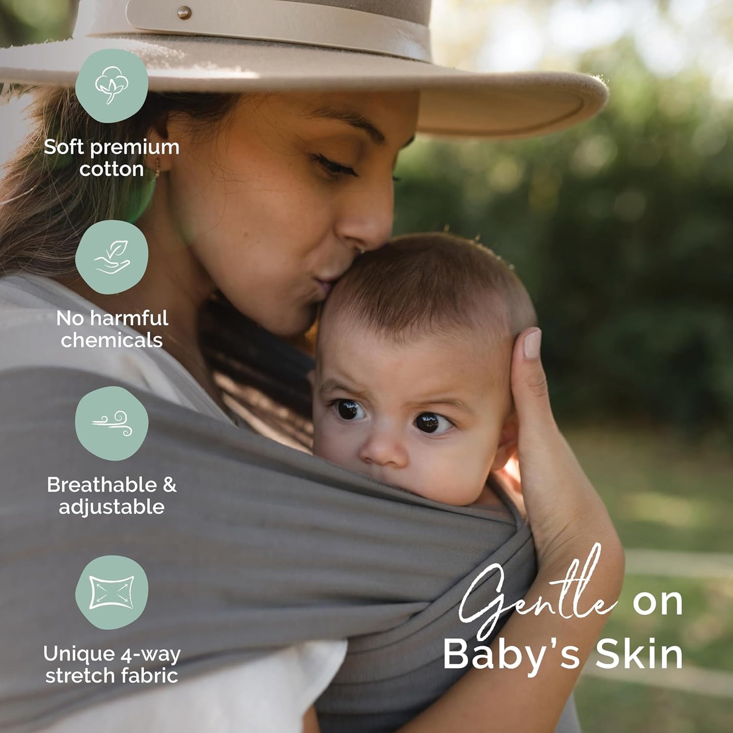 Boba Baby Wrap Carrier: Original Soft & Secure Sling