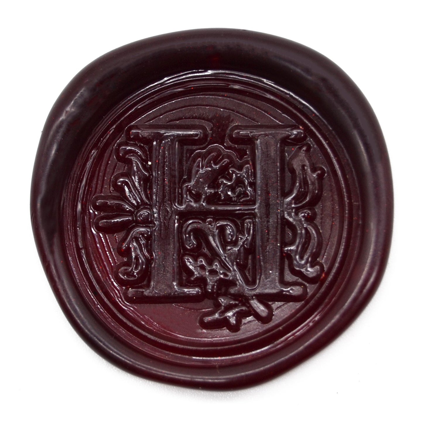 Traditional Wax Seal Stamp: Brass Head & Wooden Handle for Elegant, Zero-Waste Correspondence