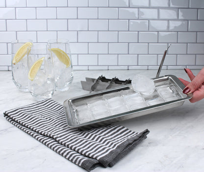 Microplastic-Free Stainless Steel Ice Cube Tray – RSVP Endurance