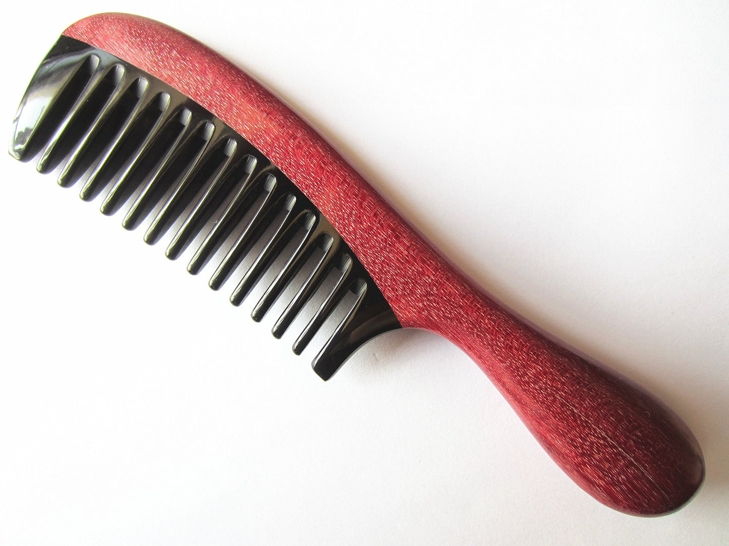 Handmade Buffalo Horn & Sandalwood Anti-Static Combs, 2-Pack – Myhsmooth