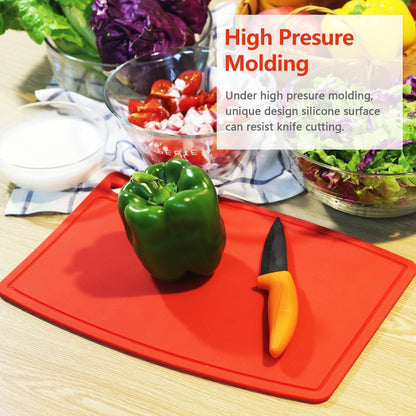 Non-Toxic Food-Grade Silicone Cutting Board Set, 3-Piece – Liflicon