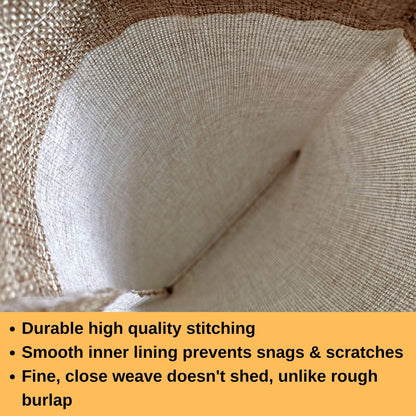 Great Quality Burlap: The Natural Jute Drawstring Bags for Zero-Waste Holiday Gifting and Favors