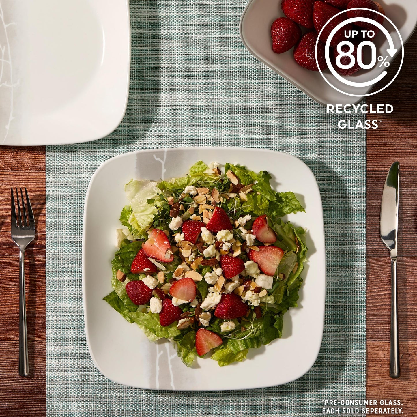 Non-Toxic Glass Dinnerware Set, Service for 6 – Corelle Wandering Grove
