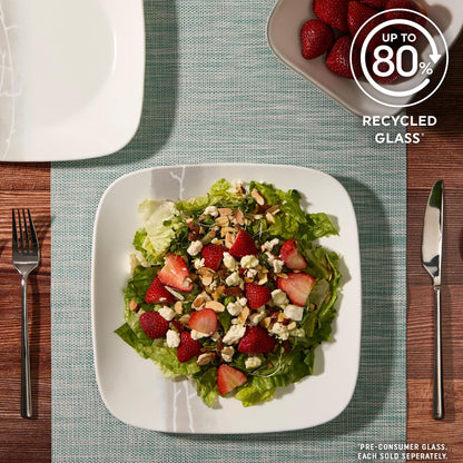 Non-Toxic Glass Dinnerware Set, Service for 6 – Corelle Wandering Grove