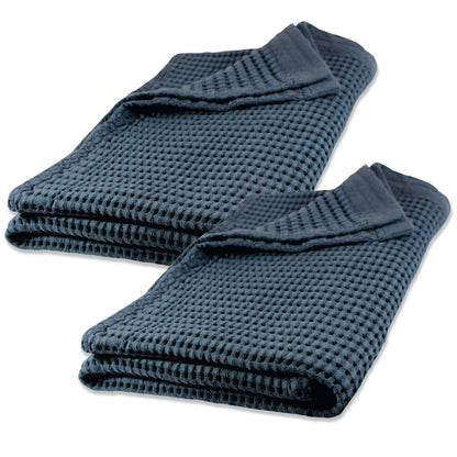 Gilden Tree Bathroom Mat: 100% Absorbent Cotton Waffle Weave