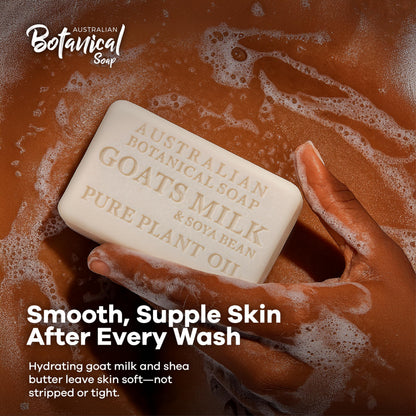 Triple-Milled Goat Milk & Organic Shea Soap – Australian Botanical