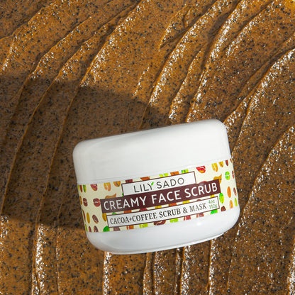 Microplastic-Free Matcha Sugar Face Scrub, Vegan – Lily Sado