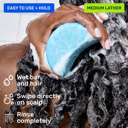 Plastic-Free Curl-Defining Shampoo Bar, pH-Balanced & Vegan – Ethique
