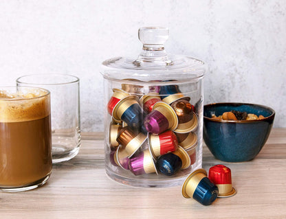 Plastic-Free Glass Apothecary Storage Jars, 36 oz, Set of 2 – Kook