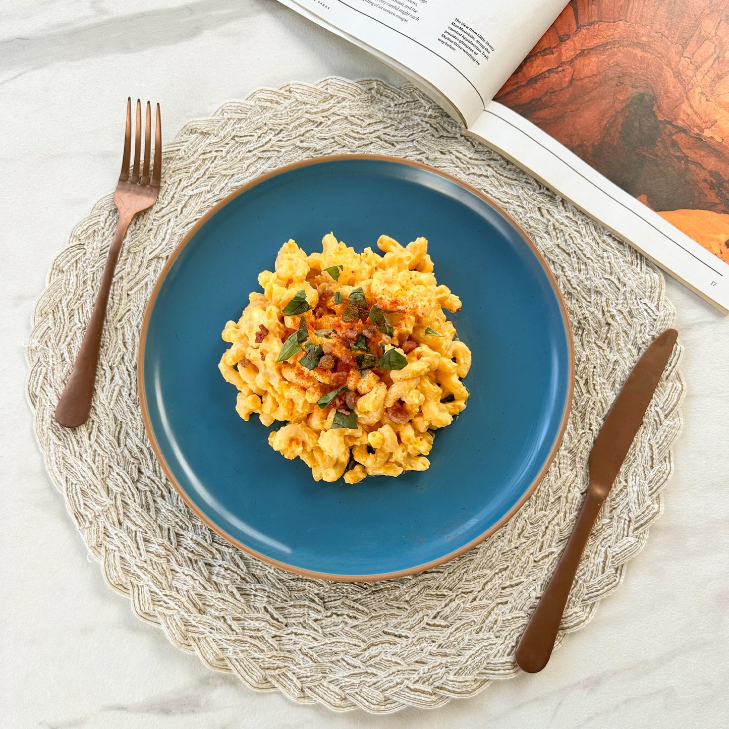 Lead-Free Ceramic Dinner Plates, Lab-Tested – Mora (Set of 6)