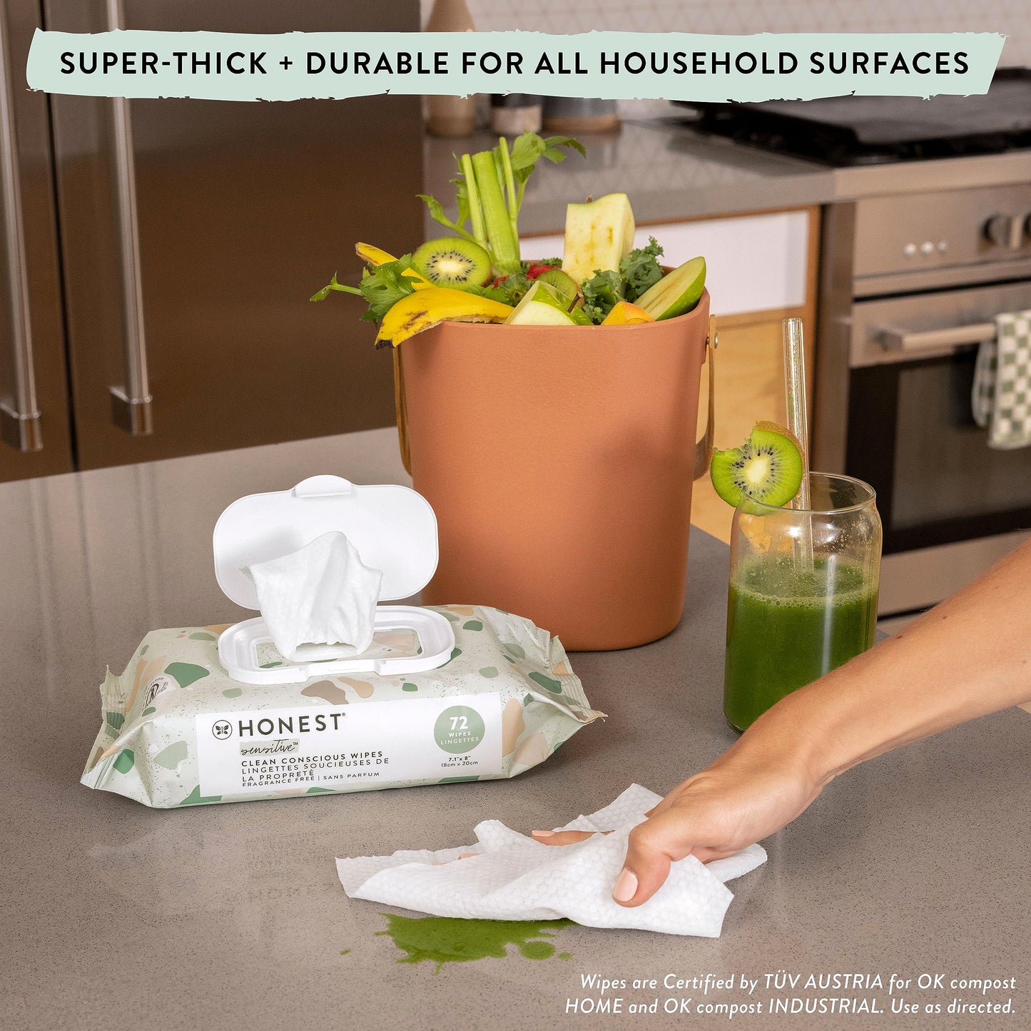 The Honest Company Water Wipes: Plastic-Free Plant Purity