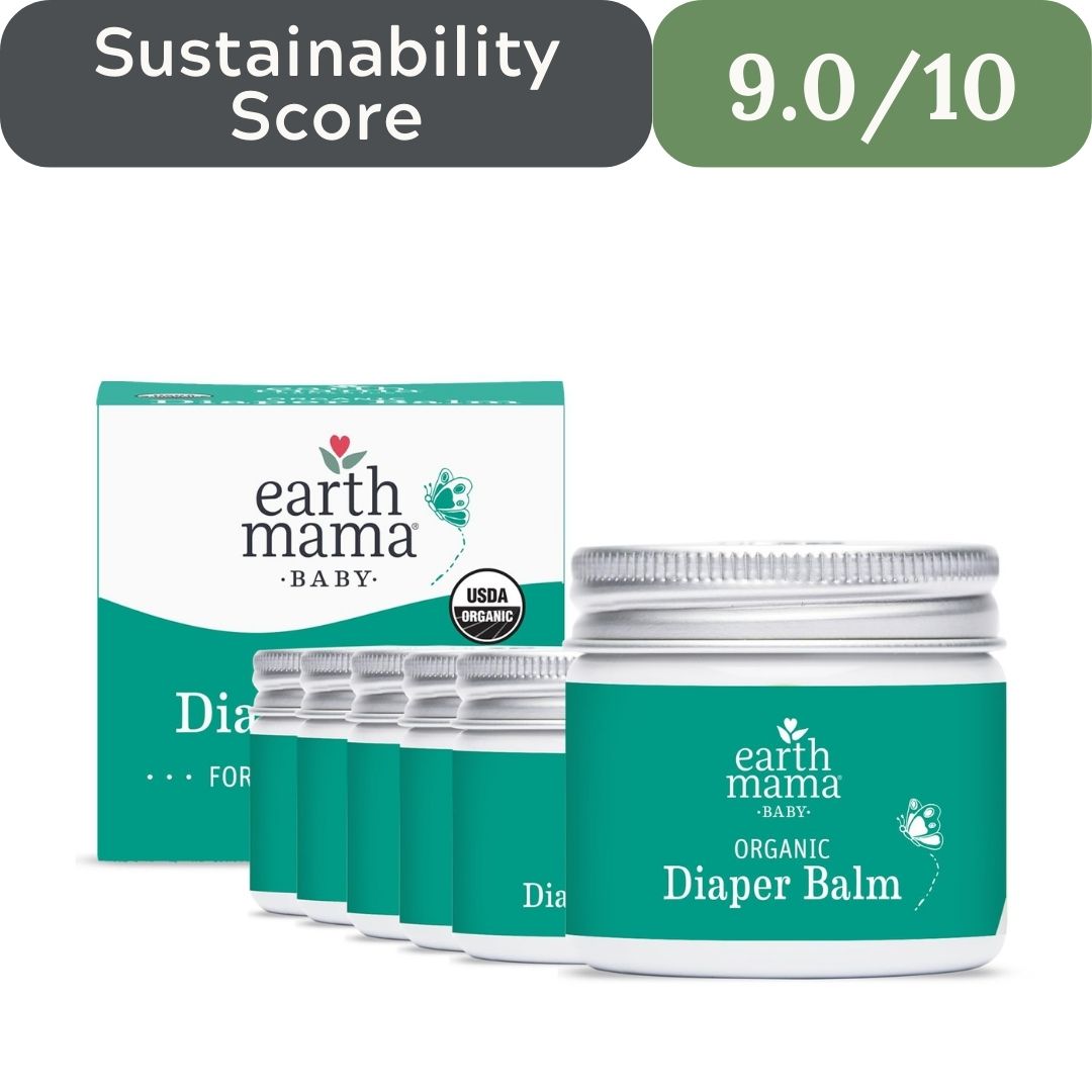 Earth Mama Organic Diaper Balm: Zinc-Free Botanical Purity