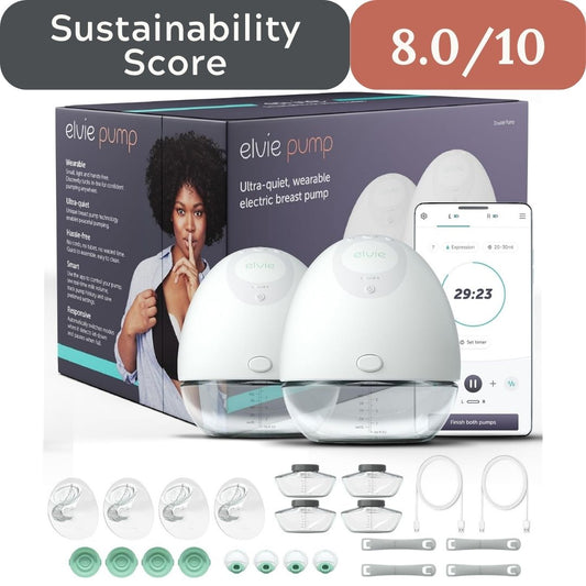 Elvie Double Wearable Silent Breast Pump with App Control