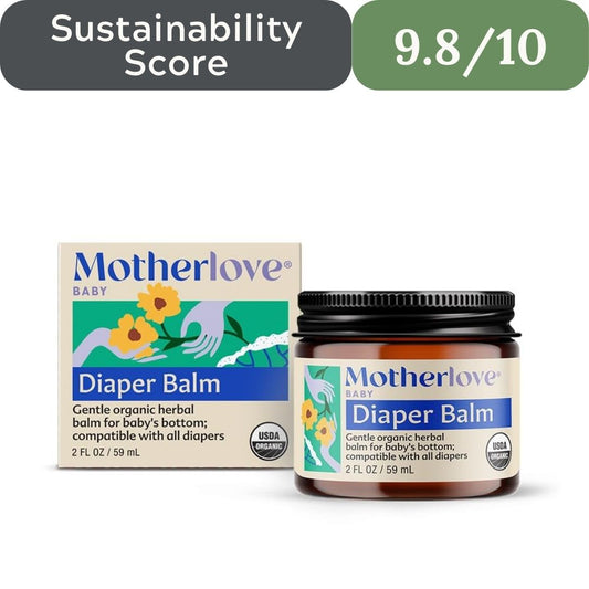 Motherlove Organic Diaper Balm: Herbal Petroleum-Free Relief