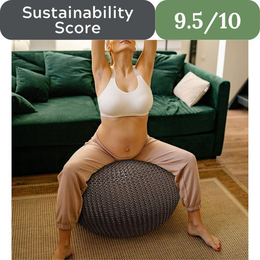 Natural Cotton Rope Ball Cover: Handmade Chemical-Free Comfort