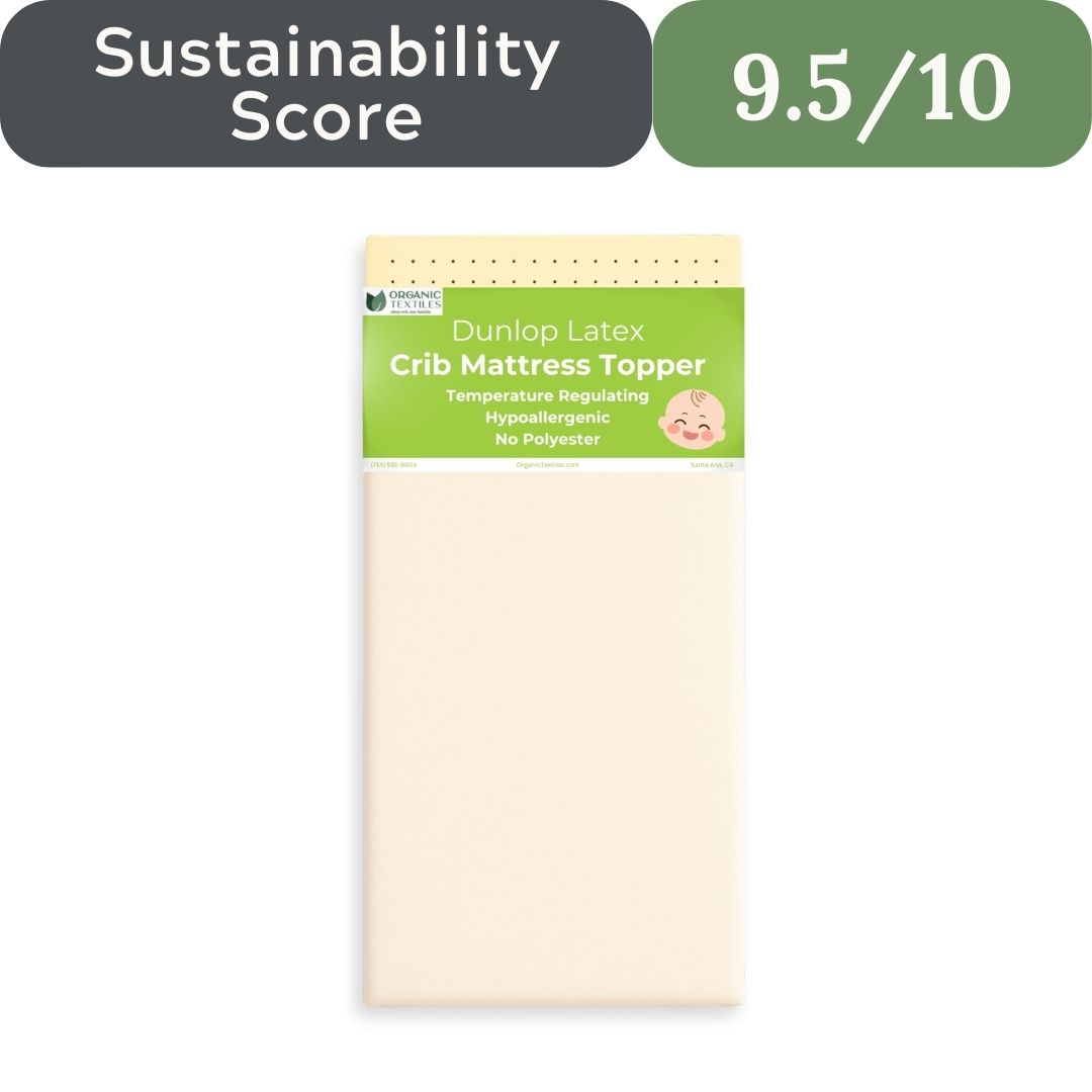 Organic Textiles Baby Topper: GOLS Certified Organic Latex