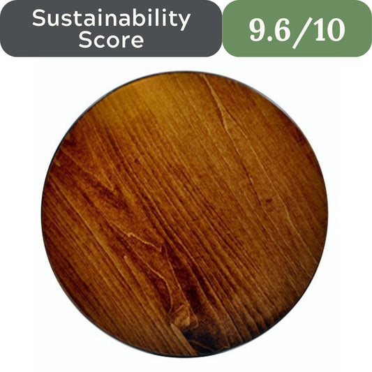Rustic Red Door Co. Wooden Lazy Susan: 14" Solid Quarter Sawn Oak
