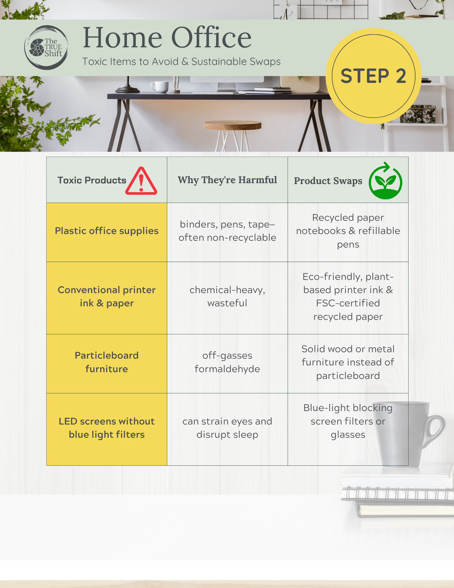 Home Office - Complete Healthy Home Transformation