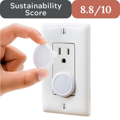 Wappa Baby Outlet Covers: Sturdy 50-Pack Secure Fit
